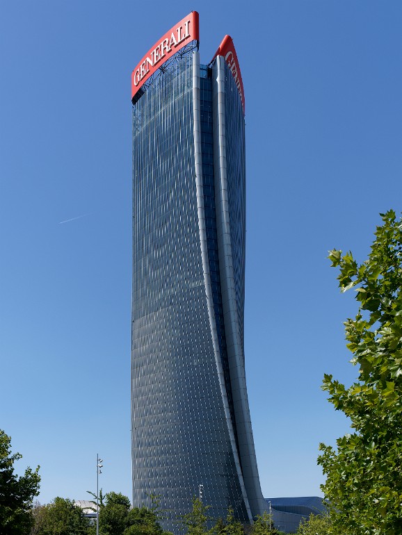 Torre Generali, Arch. Zaha Hadid, Mailand, Italien