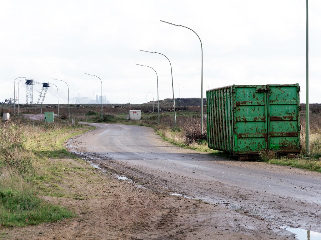 Dörfer , die für den Braunkohletagebau verschwunden sind
