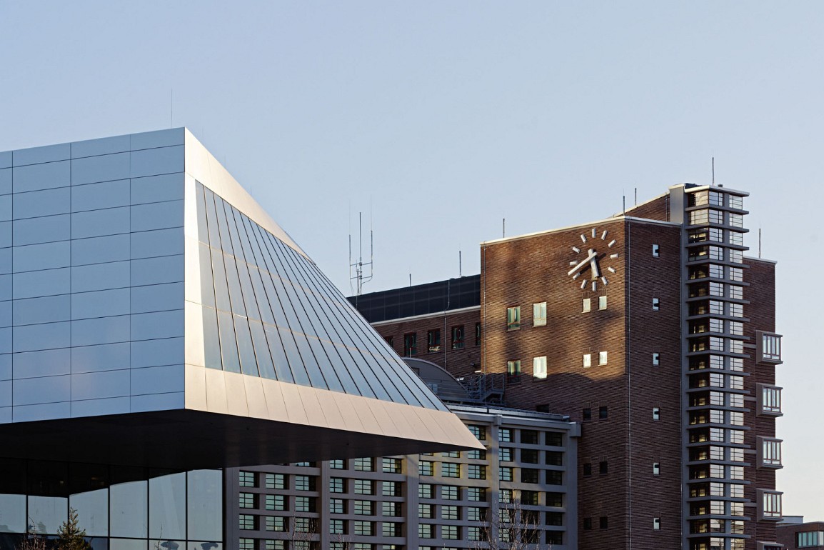 Europäische Zentralbank, Frankfurt, Architekt Wolf D. Prix / Coop Himmelb(l)au