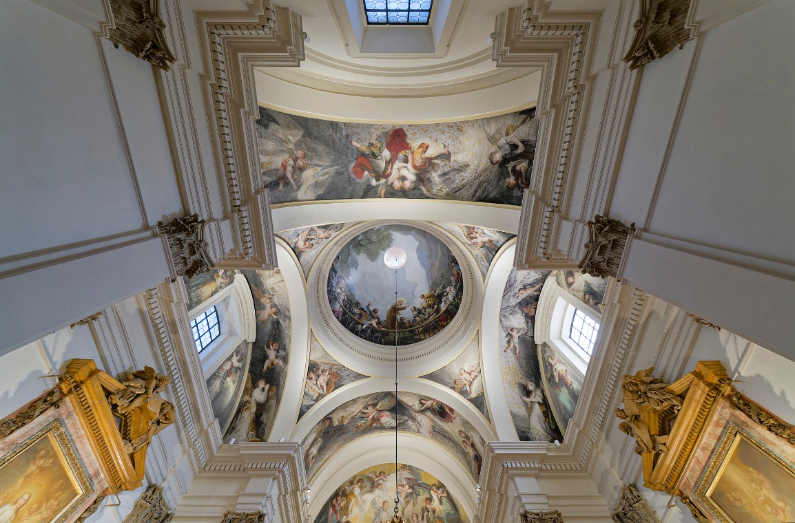 Chapel of San Antonio de La Florida / Madrid, Spanien