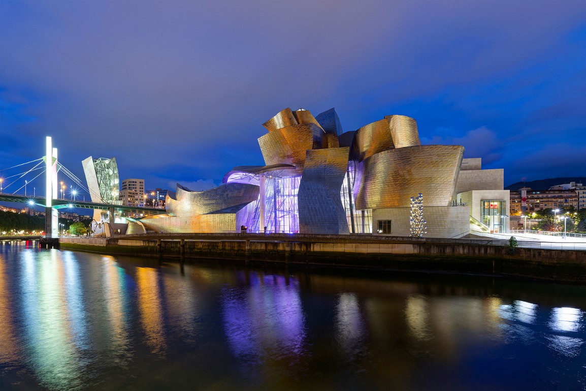 Guggenheim Museum Bilbao Spanien, Arch. Frank Gehry