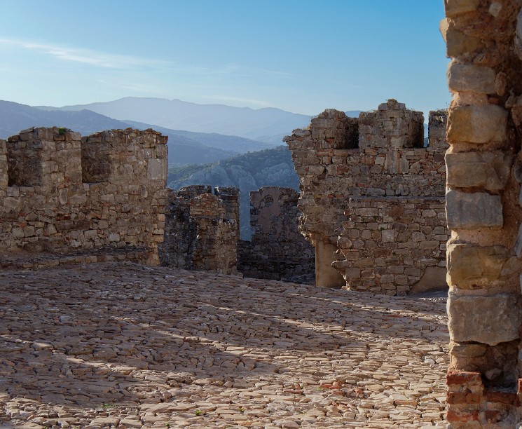 Castillo de Jimena de la Frontera, Andalusien, Spanien