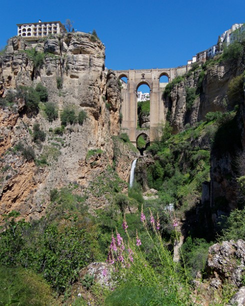 Brücke in Ronda, Andalusien, Spanien