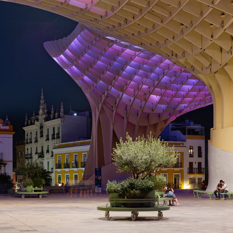 Sevilla, Spanien, Metropol Parasol, Architekt Jürgen Mayer H