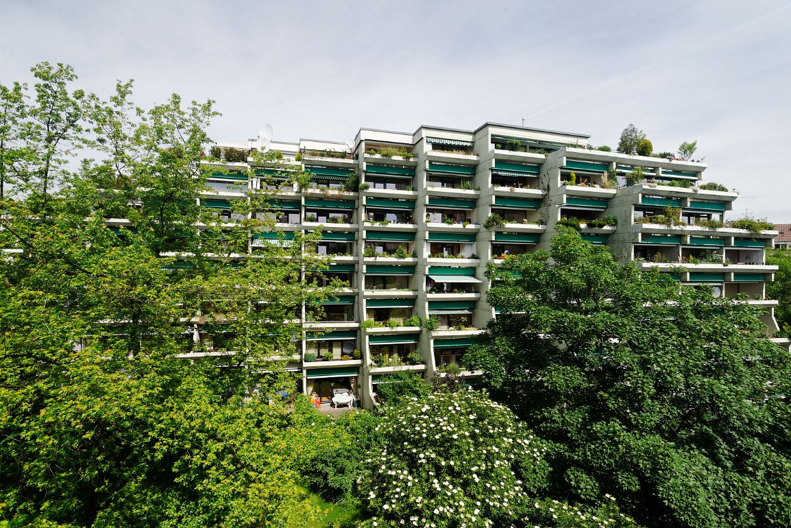 Wohnanlage Münsterpark , Düsseldorf, Architekt Walter Brune