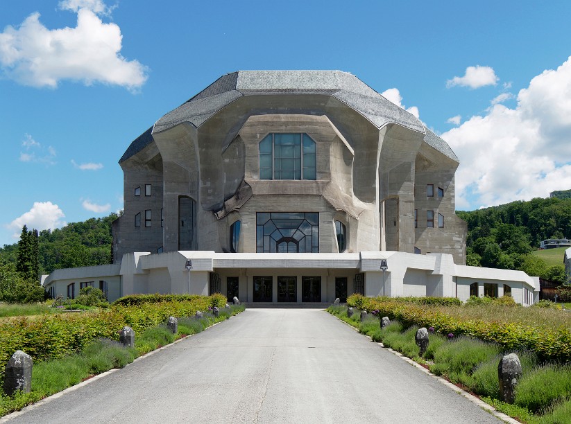 Goetheanum , Dornach Schweiz nach Entwürfen von Rudolf Steiner
